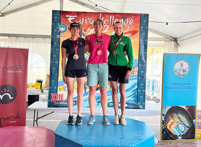 Doble podio navarro en la Eurochallenge de Villajoiosa